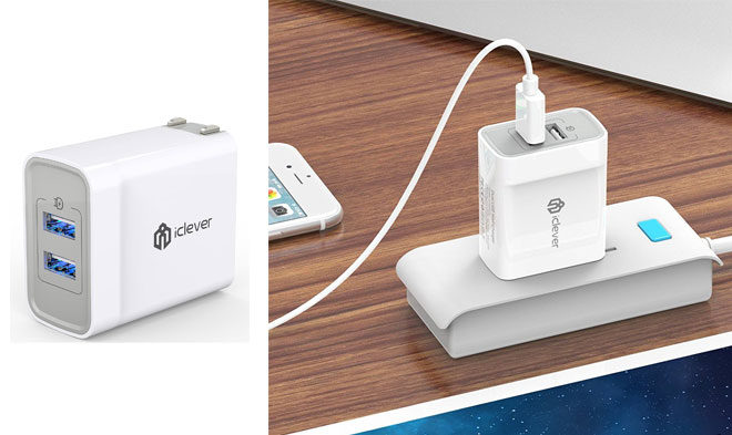 *HOT* $5.39 (Reg $20) iClever BoostCube Dual USB Travel Wall Charger