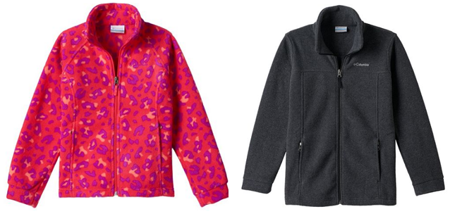 $13.47 (Reg $45) Kid's Columbia Fleece Jacket
