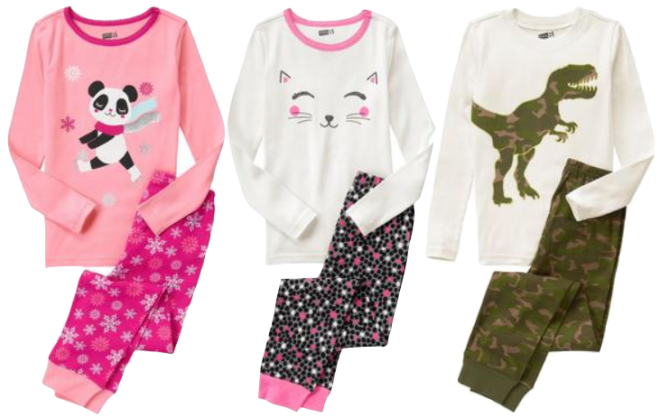 $6.50 (Reg $20) Kids 2-Piece Pajama Sets + FREE Shipping (Today Only)
