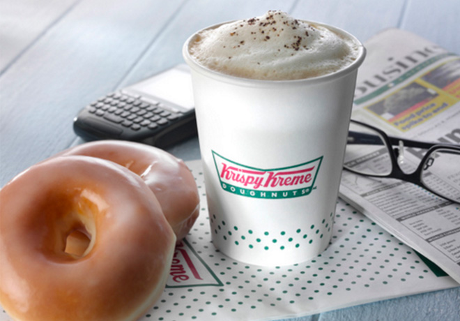 FREE Krispy Kreme Coffee with ANY Purchase for Teachers (June & July)