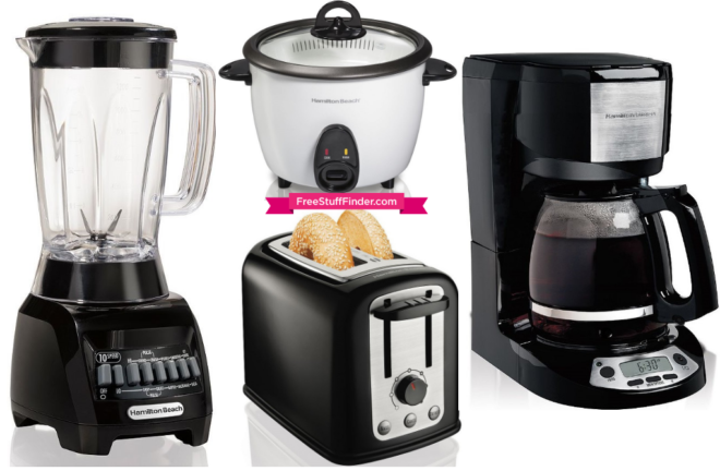 *HOT* $4.48 (Reg $25) Hamilton Beach Small Appliances + FREE Shipping