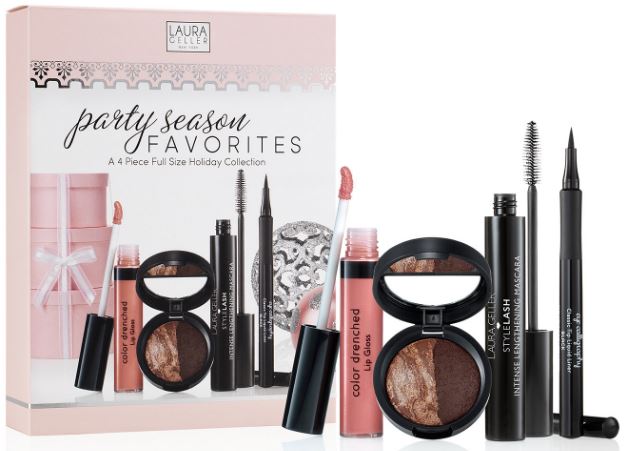 $22 ($91 Value) Laura Geller 4-Piece Party Season Favorites Set + FREE Shipping