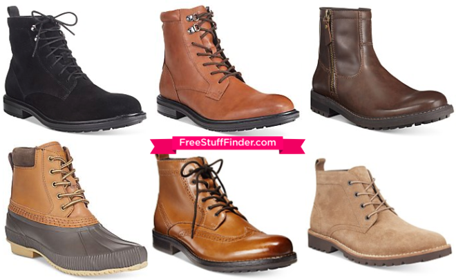 *HOT* Men's Boots - Starting at Just $16.99 (Reg $70) + FREE Store Pickup (HURRY!)