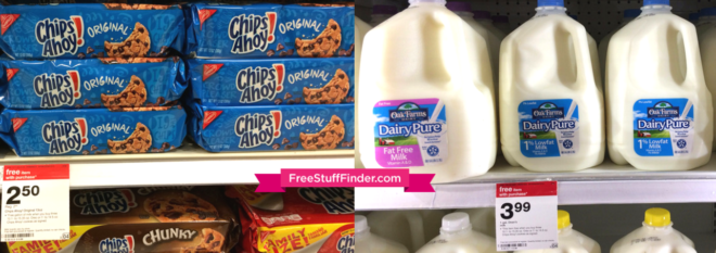 *HOT* $1.01 (Reg $3) Chips Ahoy Cookies + FREE Milk at Target