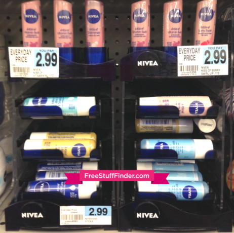 $1.19 (Reg $3.19) Nivea Lip Balm at Rite Aid