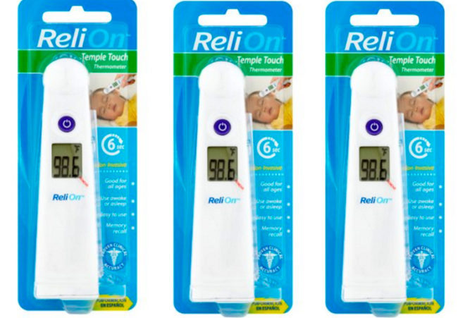*HOT* FREE ReliOn Temple Touch Thermometer + FREE Store Pickup