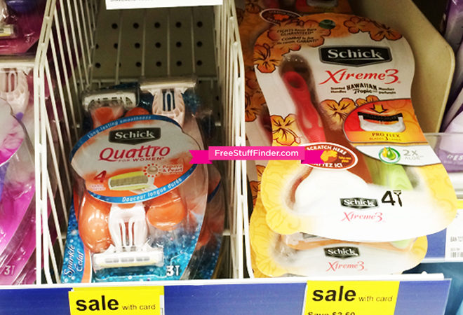 *HOT* $0.24 (Reg $7) Schick Disposable Razors at Walgreens