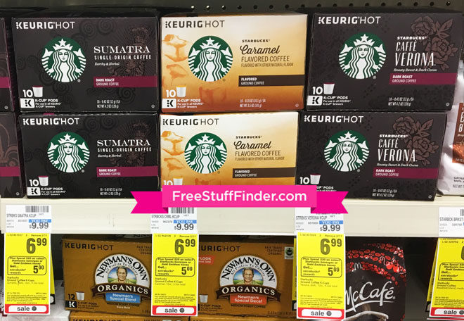 *HOT* $0.48 per K-Cup Starbucks Coffee at CVS