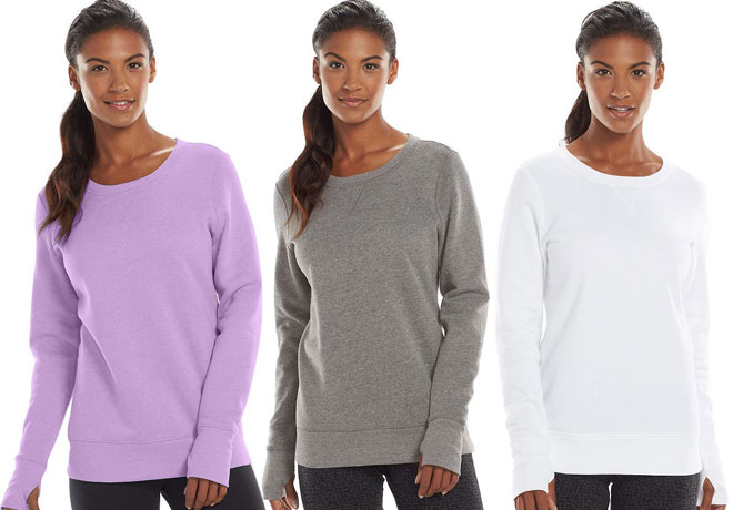 *HOT* $3.40 (Reg $20) Women's V-Neck Sweatshirt + FREE Store Pickup
