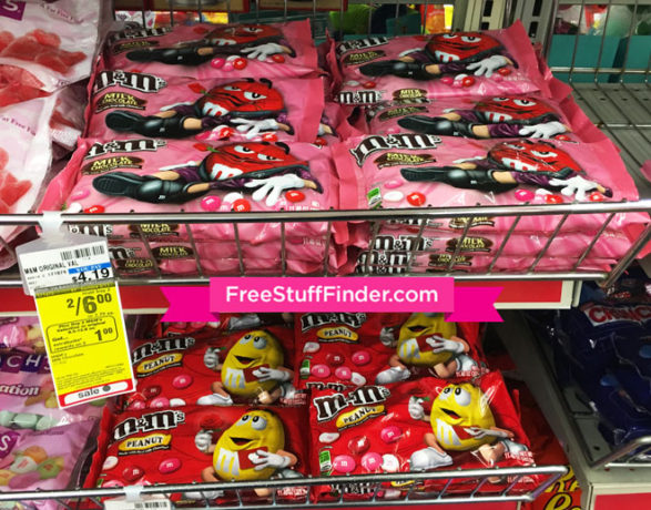 $1.50 (Reg $4.19) Valentine's M&M's at CVS