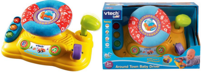 *HOT $8.82 (Reg $14) V-Tech Around Town Baby Driver + FREE Pickup
