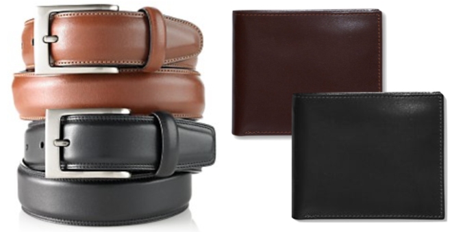 $19.99 (Reg $40) Men's Ralph Lauren Leather Wallets & Belts + FREE Pickup