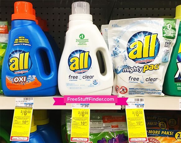 *HOT* $1.19 (Reg $8) All Laundry Detergent at CVS