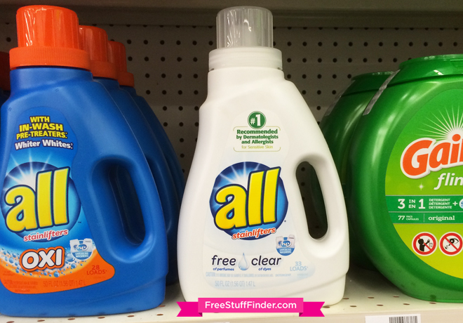 *HOT* $2.75 (Reg $7.49) All Laundry Detergent at CVS (Week 4/2)