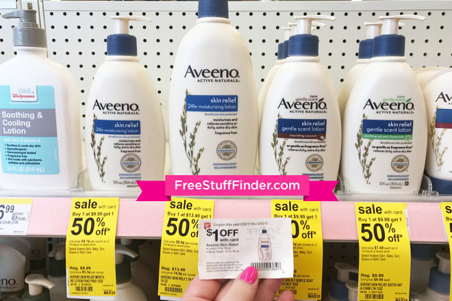 $1.39 (Reg $8.29) Aveeno Active Naturals Products at Walgreens