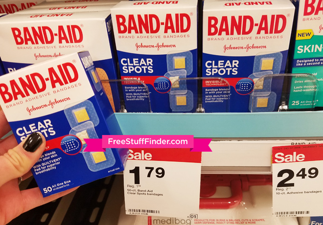 Band-aid-clear-spots