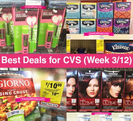 Best Deals for CVS (Week 3/12-3/18)