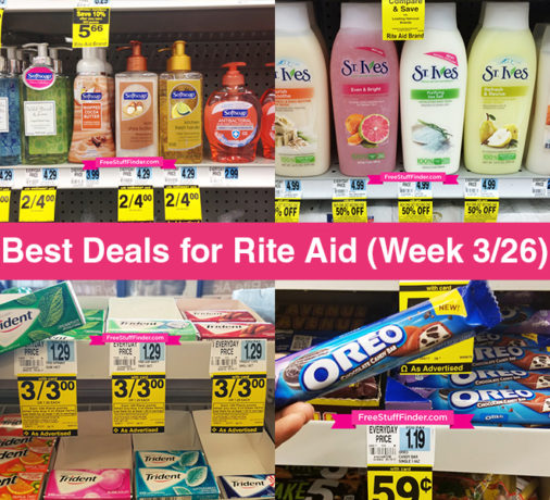 Best Deals for Rite Aid (Week 3/26-4/1)