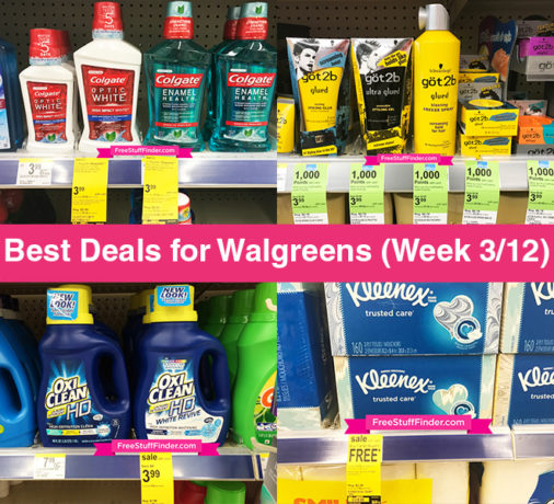 Best Deals for Walgreens (Week 3/12-3/18)
