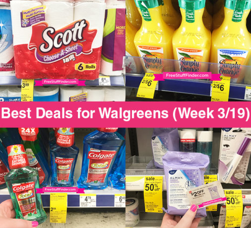 Best Deals for Walgreens (Week 3/19-3/25)