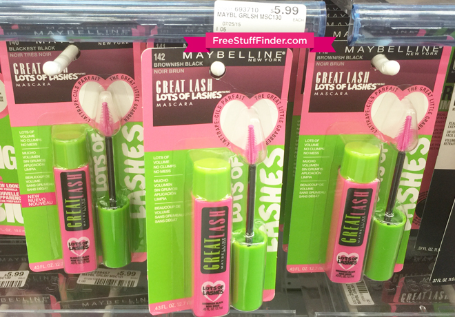 $0.99 (Reg $6) Maybelline Great Lash Mascara at CVS