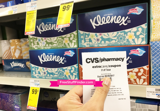 *HOT* 2 FREE Kleenex Facial Tissue at CVS