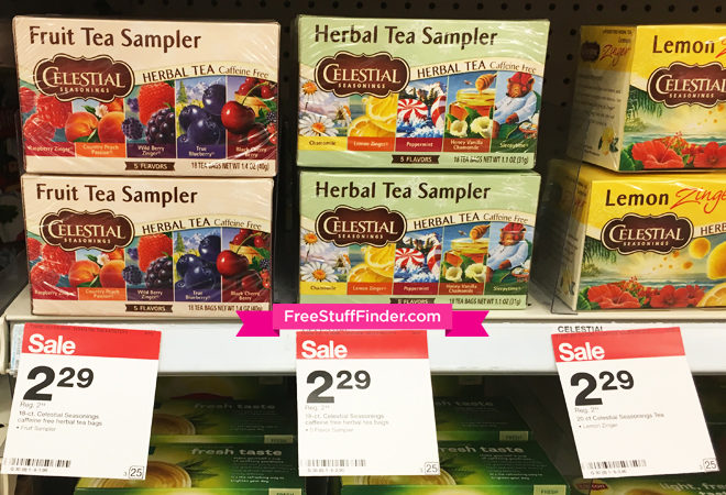 $0.60 (Reg $2.44) Celestial Seasonings Tea at Target