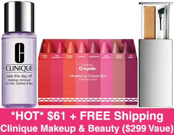 *HOT* $61 ($299 Value) Clinique Makeup & Beauty Items + FREE Shipping