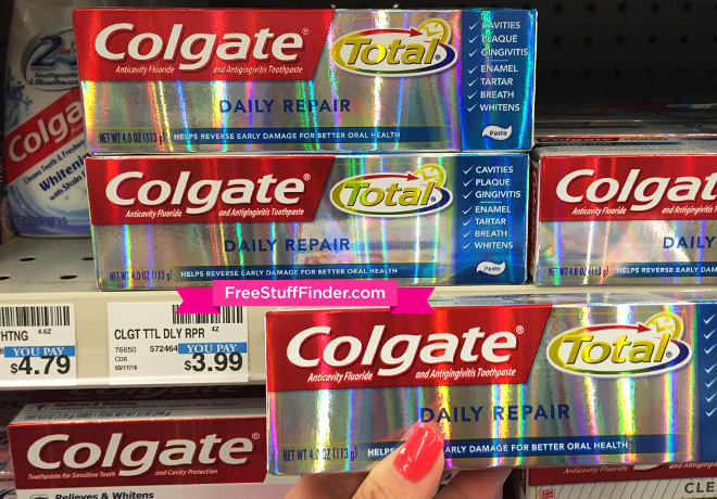 FREE Colgate Total Toothpaste + Moneymaker at CVS