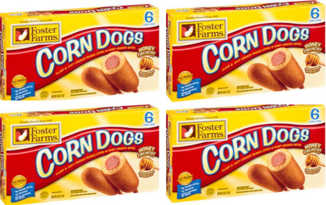 $1.94 (Reg $3.19) Foster Farms 6-Count Corn Dogs at Target ($0.32 Each!)