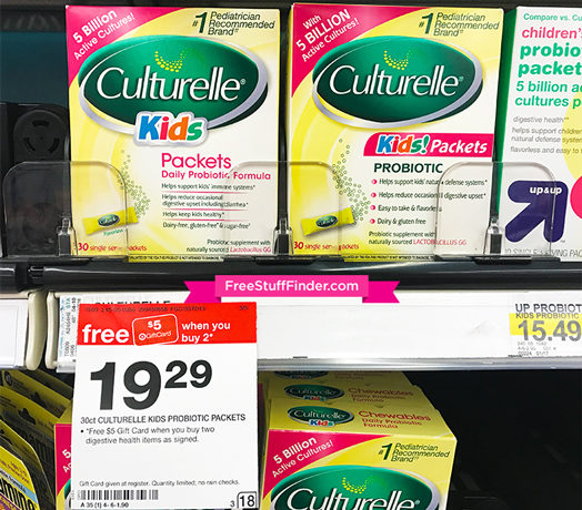 *HOT* $8.89 (Reg $19.29) Culturelle Kids Probiotics at Target (Print Now!)