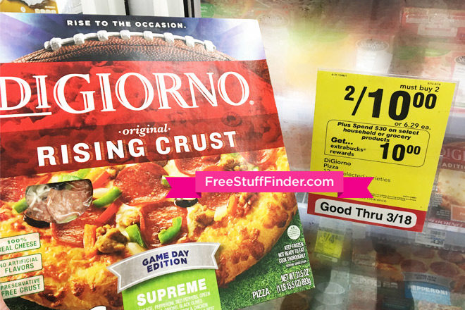 $3.33 (Reg $6.29) DiGiorno Pizzas at CVS