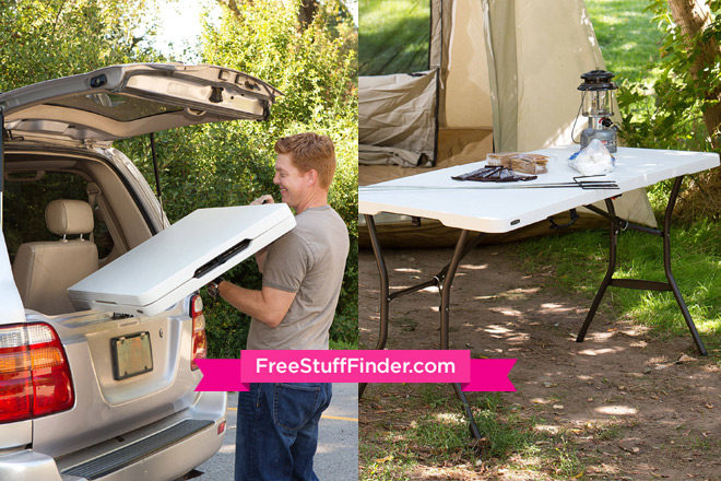 $30.59 (Reg $50) Lifetime 5' Essential Fold-in-Half Table + FREE Pickup