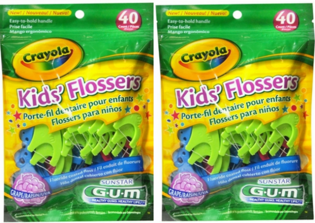 $1.49 (Reg $2) GUM Kids’ Flossers at Kroger