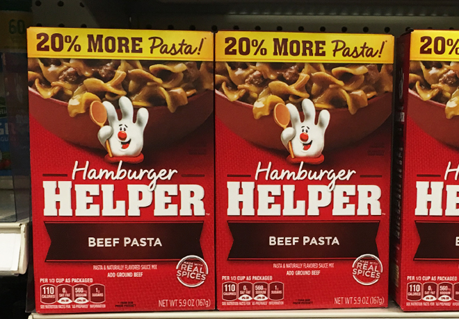 $1.10 (Reg $2) Hamburger Helper + FREE Gallon Milk at Target