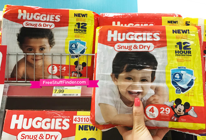 $4.99 (Reg $8) Huggies Jumbo Pack Diapers at Target