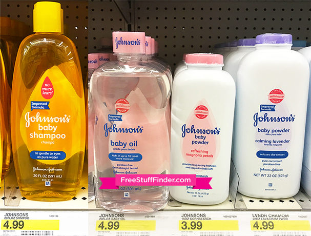 *HOT* $1.66 (Reg $5) Johnson’s Baby Products at Target