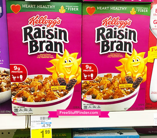 *HOT* $1.39 (Reg $4.79) Kellogg’s Cereal at CVS (Print Now!)