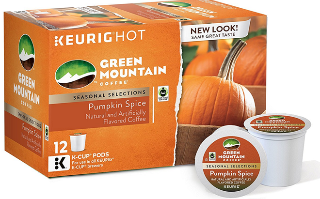 $0.32 per K-Cup Green Mountain Pumpkin Spice + FREE Shipping (Stock Up Price!)