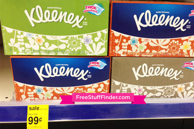 $0.19 (Reg $1.49) Kleenex Facial Tissue at Walgreens (Week 3/5)