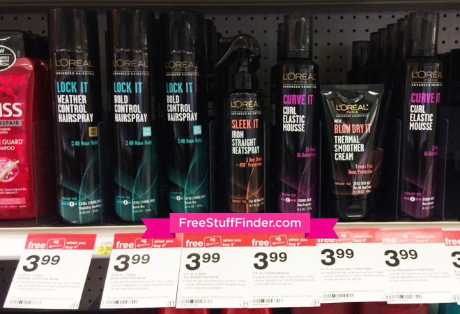 *HOT* $0.55 (Reg $4) L'Oreal Advanced Hairspray at Target