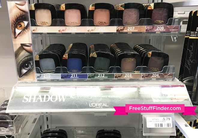 $1.29 (Reg $5.79) L'Oreal Color Riche Mono Eyeshadow at CVS