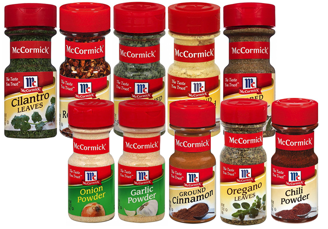 *HOT* $7 in NEW McCormick Coupons ($0.67 Spices at Walmart - Print Now!)