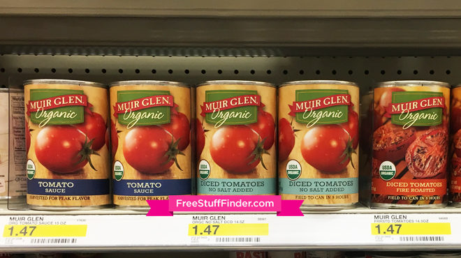 $0.60 (Reg $1.47) Muir Glen Organic Diced Tomatoes at Target