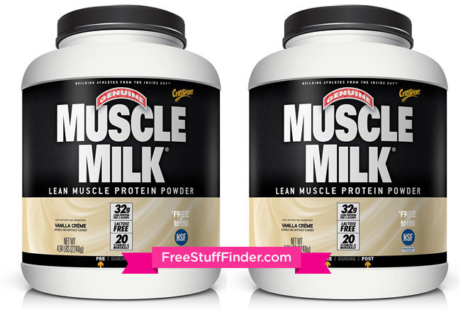 $27.65 (Reg $42) Muscle Milk Vanilla Crème Protein Powder (Lowest Price!)