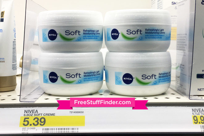 $1.60 (Reg $5.39) Nivea Soft Moisturizing Creme at Target