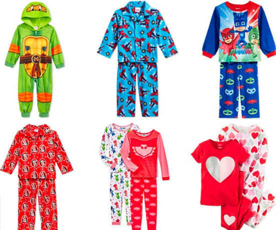 *HOT* $3.99 (Reg $42) Kids Pajamas + FREE Store Pickup (Today Only)