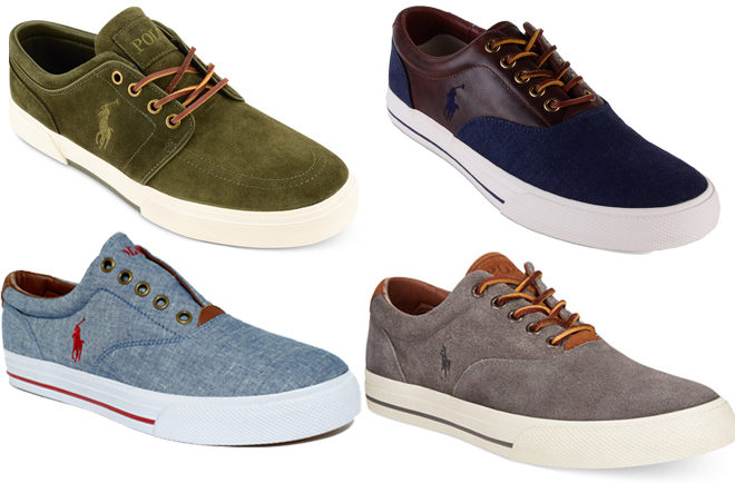 *HOT* $19.54 (Reg $79) Men's Polo Ralph Lauren Sneakers + FREE Pickup