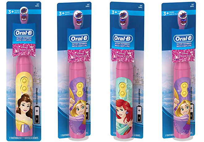 *HOT* $2.99 (Reg $6) Oral-B Disney Princess Electric Toothbrush + FREE Shipping