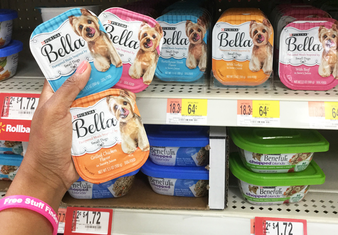 $0.43 Purina Bella Dog Food Trays at Walmart (Print Now!)